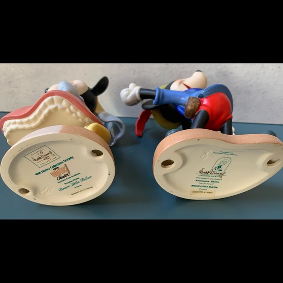 WDCC Brave Little Taylor Mickey Mouse and Princess Minnie - Picture 5 of 12